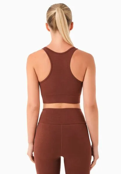 ORGANICATION ORGANICATION BIANNCA | Bralette aus Bio-Baumwolle, Coffee brown, – Produktbild 4 von 4