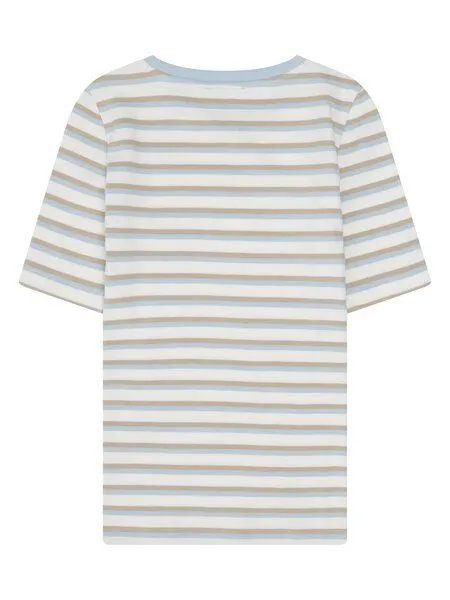 KnowledgeCotton Apparel KnowledgeCotton Apparel T-Shirt Rib, Multi color stripe, – Produktbild 2 von 4