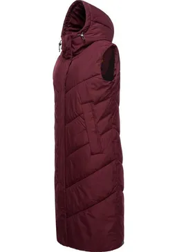 ragwear ragwear Steppweste Suminka Vest Wasserdichte, lange Damen Winterweste – Produktbild 1 von 1
