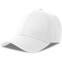 Atlantis Headwear Atlantis Headwear Damen / Herren Sport Cap Baumwolle Metallverschluss, Weiss, – Produktbild 1 von 1