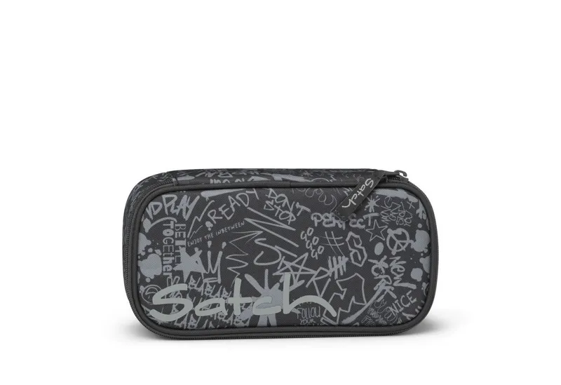 Satch Satch Federmäppchen Mäppchen, (1 Stück), Pencilcase, Etui, Mäppchen, Schwarz, – Produktbild 1 von 3