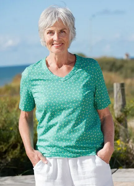 Heidekönigin Heidekönigin Halbarmshirt TILLA, Lagune, – Produktbild 2 von 4