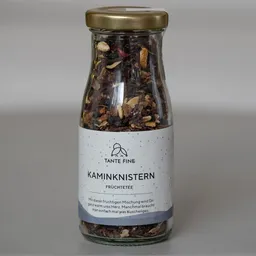 Tante Fine Tante Fine Bio Früchtetee KAMINKNISTERN * wärmende Teemischung * Kinderpunsch Tee – Produktbild 1 von 1