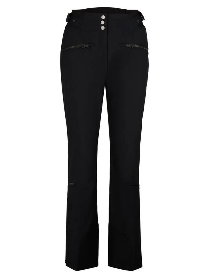 Ziener Ziener Skihose TILLA-Z AQUASHIELD® DAMEN Slim Fit, wasser- u. winddicht, atmungsaktiv, warm durch PrimaLoft®, Schwarz, – Produktbild 1 von 4
