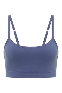 Tranquillo Bralette Tabeaa aus Biobaumwolle - crown blue / M – Produktbild 1 von 1