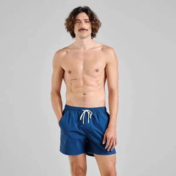 Dedicated DEDICATED Bade-Shorts Birka, Blue wing teal, – Produktbild 2 von 3