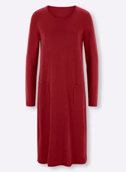 heine Strickkleid dunkelrot – Produktbild 1 von 1