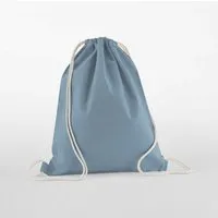 Westford Mill Westford Mill Turnbeutel aus Bio-Baumwolle, Blau (dusty), – Produktbild 1 von 1