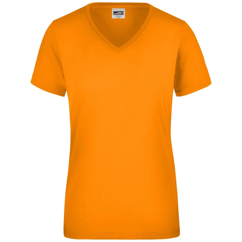 James & Nicholson James & Nicholson T-Shirt in Signalfarben Damen JN1837 Gr. S neon-orange – Produktbild 1 von 1