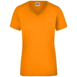 James & Nicholson James & Nicholson T-Shirt in Signalfarben Damen JN1837 Gr. XS neon-orange – Produktbild 1 von 1