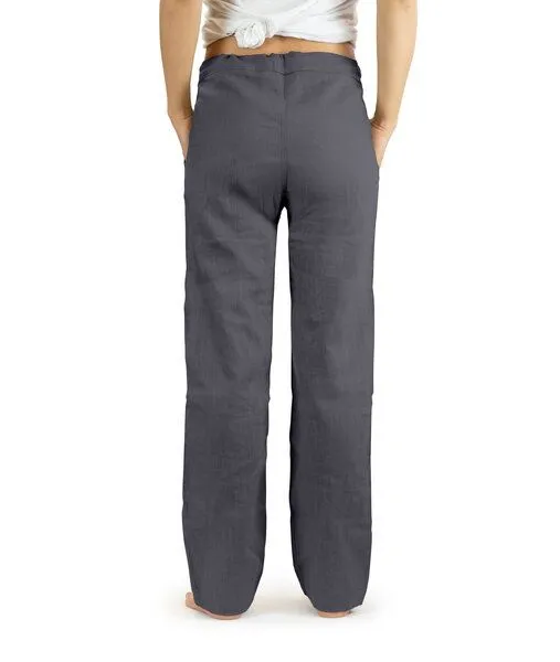 SCHAZAD Leinenhose ESSENTIAL von SCHAZAD, Anthrazit, – Produktbild 3 von 4