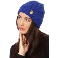 FellHerz FellHerz Mütze bio & fair & vegan, Blau, – Produktbild 1 von 2