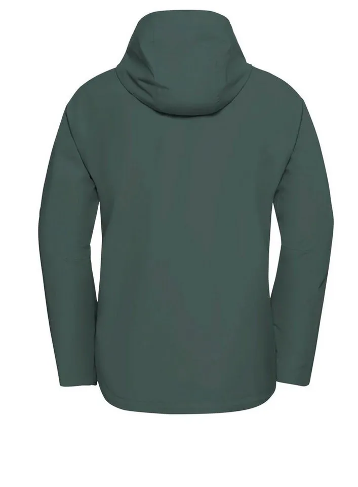 Jack Wolfskin Jack Wolfskin Regenjacke Trailtime 2-Lagen (wasserdicht, atmungsaktiv) 2026 palm grün Herren, Grün, – Produktbild 4 von 5