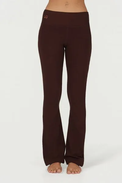 Urban Goddess Urban Goddess Flared Yogahose Anandafied, Cacao (braun), – Produktbild 1 von 5