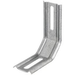 Alberts ALBERTS Verstellwinkel, geprägt, mit Langloch, sendzimirverzinkt, 50/30/60/32 mm – Produktbild 1 von 1