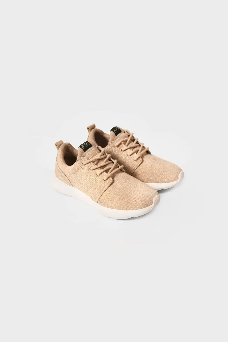 8000kicks EU 8000kicks EU Herren vegan Sneaker Explorer V2, Beige, – Produktbild 1 von 2