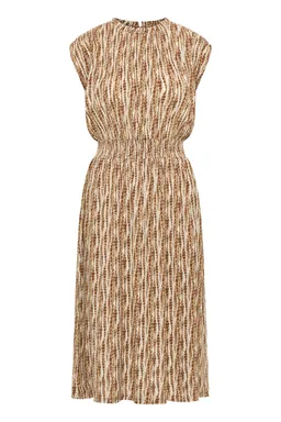 Tranquillo Kleid Mariaa aus EcoVero™ Viskose - sand batik / 38 – Produktbild 1 von 1