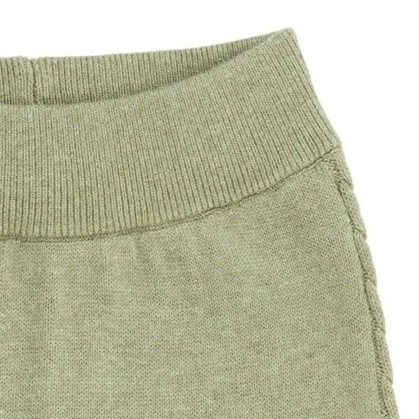 Sense Organics sense-organics Baby Hose Pablo von Sense Organics, Olive, Glattstrick GOTS – Produktbild 2 von 3
