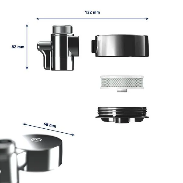 Tappwater Trinkwasserfilter Tappwater EcoPro Compact - Filtert +100 Substanzen, Chrom, – Produktbild 4 von 4
