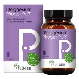Pflüger PUR Magnesium Pflüger PUR® 125 mg Kapseln – Produktbild 1 von 1