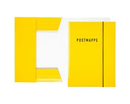 Idena Organisationsmappe Idena 10372 Postmappe A4, Glanzkarton mit Gummizug – Produktbild 1 von 1