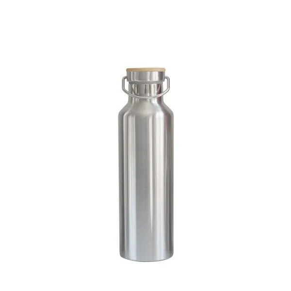 pandoo pandoo Wiederverwendbare Edelstahl Trinkflasche | mit oder ohne Isolierung – Produktbild 1 von 8