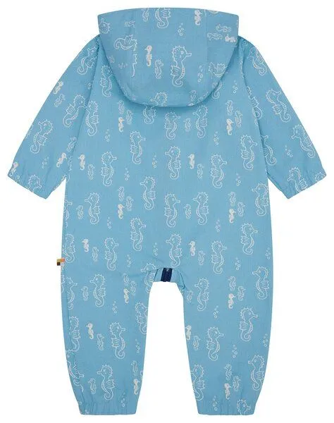 loud + proud loud + proud Babys & Kinder Outdooroverall, GOTS-zertifiziert, Air(blau), – Produktbild 1 von 4