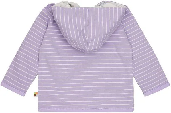 loud + proud loud + proud Babys & Kinder Wendejacke mit Kapuze, GOTS-zertifiziert, Lilac(lila), – Produktbild 3 von 3
