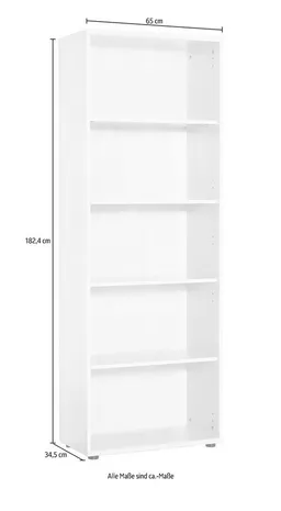 Schildmeyer Aktenregal Serie 200, Aktenschrank, Made in Germany, B: 65 cm, Solide Verarbeitung - Dieses Produkt ist in Deutschland gefertigt – Produktbild 1 von 1