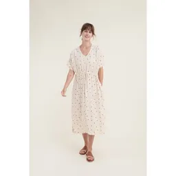 Basic Apparel Basic Apparel Kleid ANJO mit feinem Blätterprint – Produktbild 1 von 1