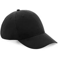 Beechfield Beechfield Damen/Herren Recycled Pro-Style Cap Baseball - Caps, Schwarz, – Produktbild 1 von 1