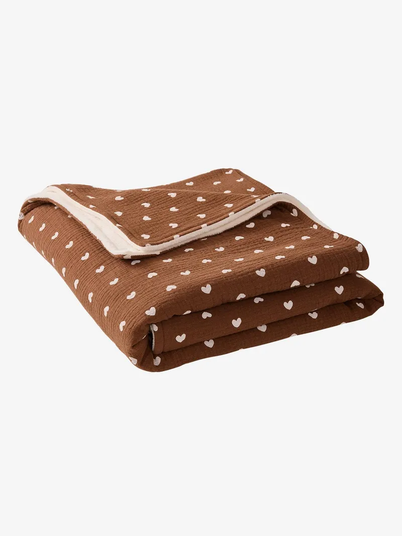 Vertbaudet Babydecke, Schokolade, – Produktbild 3 von 4