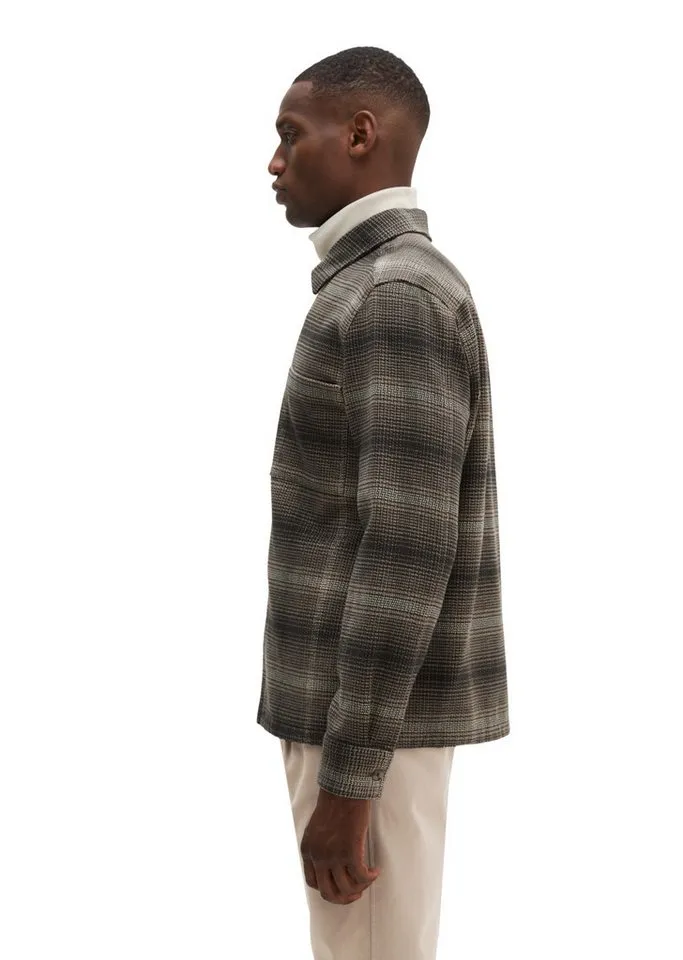 Marc O'Polo Marc O'Polo Kurzjacke aus garngefärbter Bio-Baumwolle, Braun, – Produktbild 2 von 5