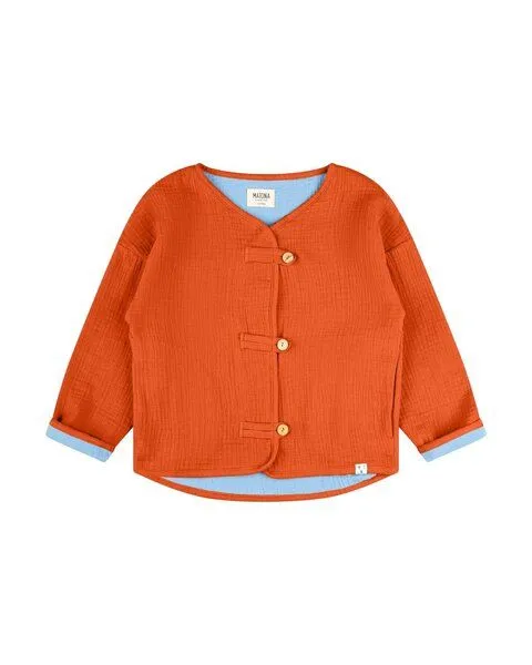 MATONA Matona Wendejacke für Kinder / Inside Out Jacket, Brick, – Produktbild 4 von 4