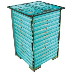 WERKHAUS WERKHAUS Photohocker Container Türkis – Produktbild 1 von 1