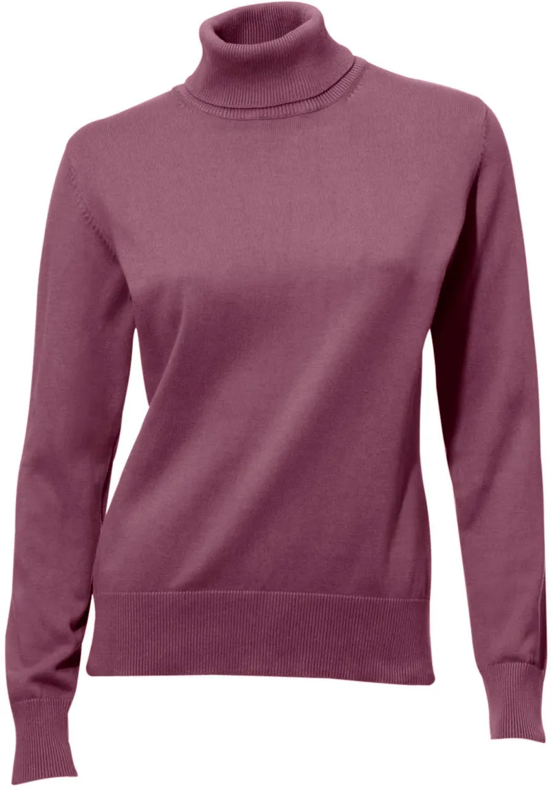heine Rollkragenpullover, Mauve, – Produktbild 2 von 3