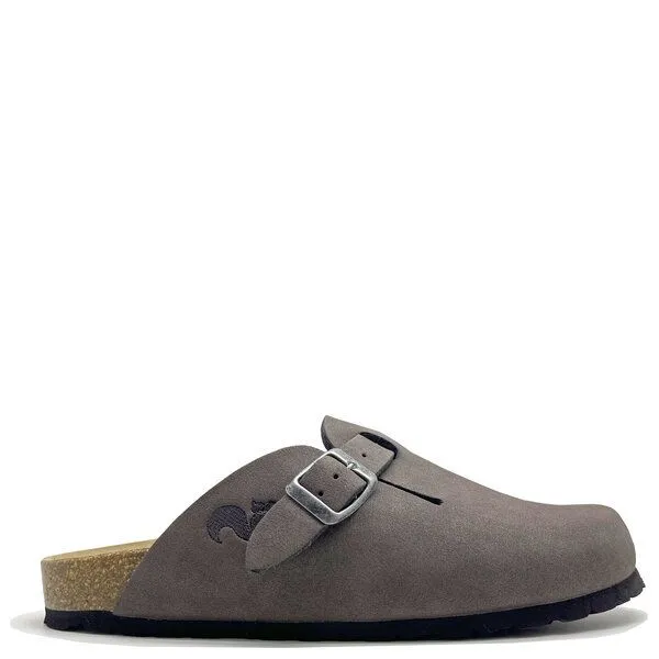 thies Vegane thies Eco Bio Clogs Men, Charcoal (grau), – Produktbild 1 von 3