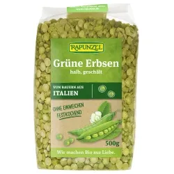 RAPUNZEL Grüne Erbsen, halb, geschält – Produktbild 1 von 1