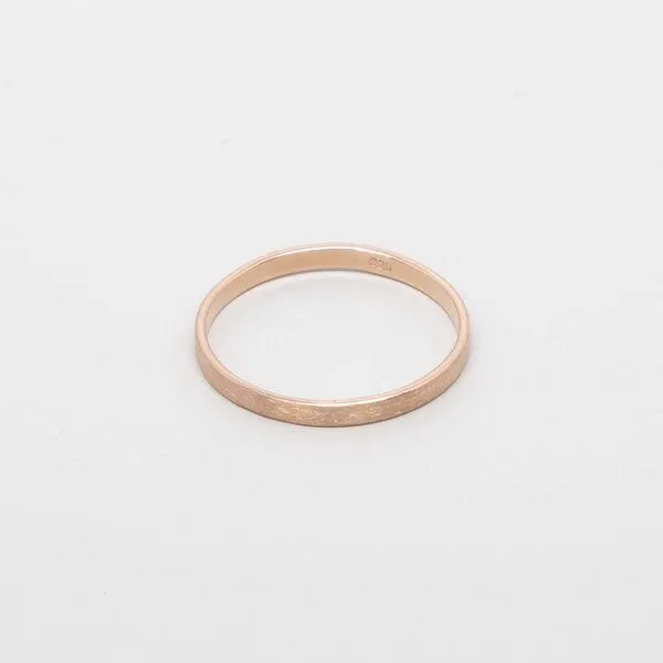 fejn jewelry fejn jewelry Ring 'satin band', Rotgold, – Produktbild 1 von 1