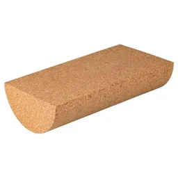 Kork-Deko Kork-Deko Halbe Kork Rolle für Balance-Boards (300x150x75mm) | Made in Portugal – Produktbild 1 von 1
