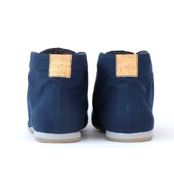 SORBAS SORBAS '66 veganer Sneaker aus Bio-Baumwolle (ungefüttert), Blau, – Produktbild 4 von 4