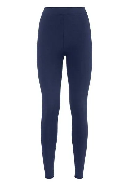 hessnatur hessnatur Basic Leggings aus Bio-Baumwolle und Tencel Modal, Dunkel-blau, – Produktbild 8 von 8