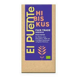 El Puente El Puente Bio-Hibiskustee lose | Fair Trade | Bio-zertifiziert | Vegan | Glutenfrei – Produktbild 1 von 1