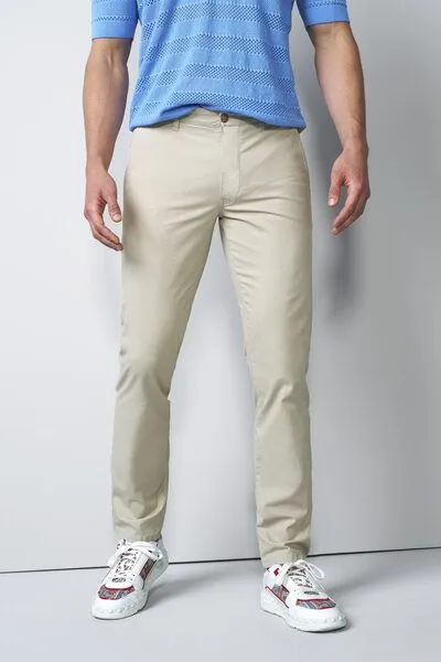 M 5 BY MEYER M 5 BY MEYER Chino mit Stretchbund, Beige (sand), – Produktbild 4 von 7