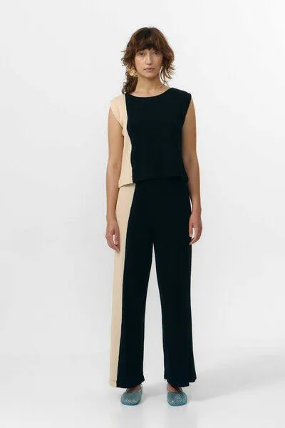 SUITE13LAB Suite13lab Damenculotte BELINO zweifarbig, Schwarz, – Produktbild 1 von 4