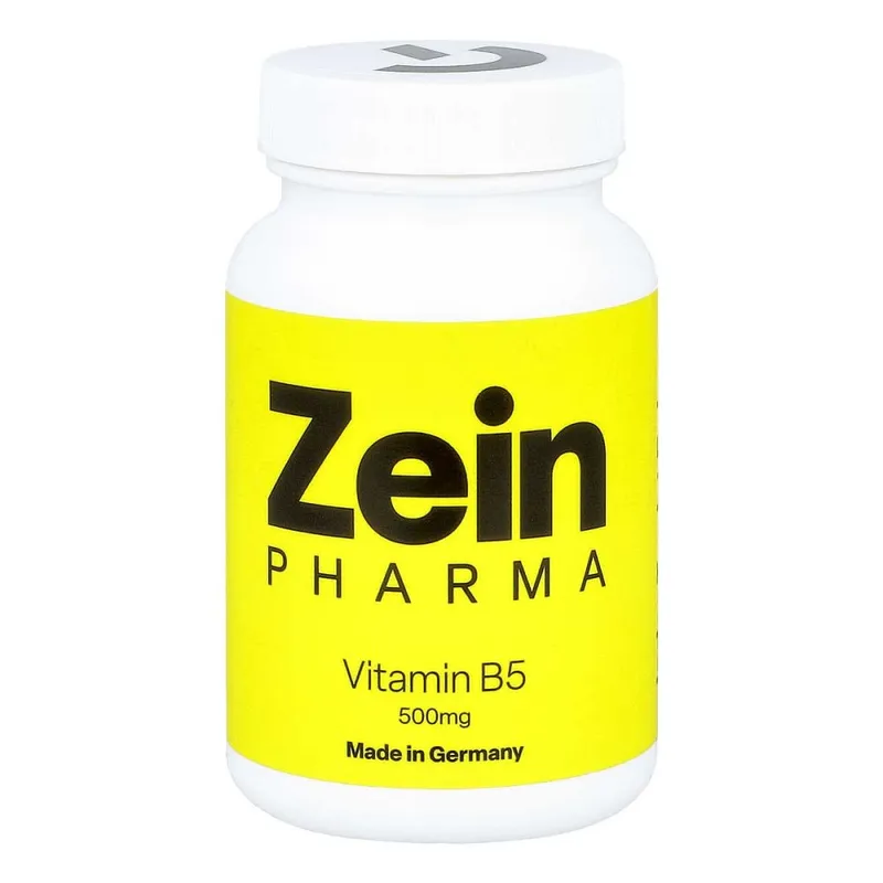 ZeinPharma Vitamin B5 500mg von ZEINpharma – Produktbild 1 von 1