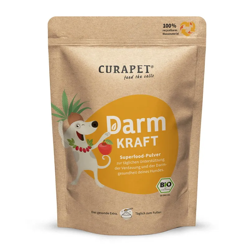 CURAPET CURAPET Bio Verdauungspulver mit Prä- und Probiotika - DarmKraft 200g – Produktbild 1 von 2