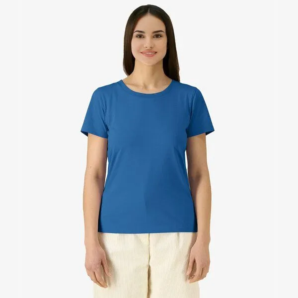 YTWOO YTWOO Mid-Light Damen T-Shirt Slim Fit, Royal blue, – Produktbild 2 von 4