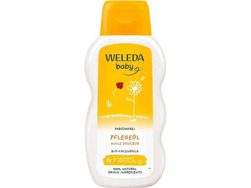 Weleda Weleda AG Calendula Pflegeöl Parfümfrei 200 ml – Produktbild 1 von 4