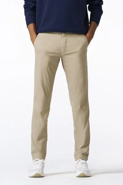 Meyer MEYER COOLMAX® BAUMWOLL CHINO, Beige (beige), – Produktbild 1 von 4